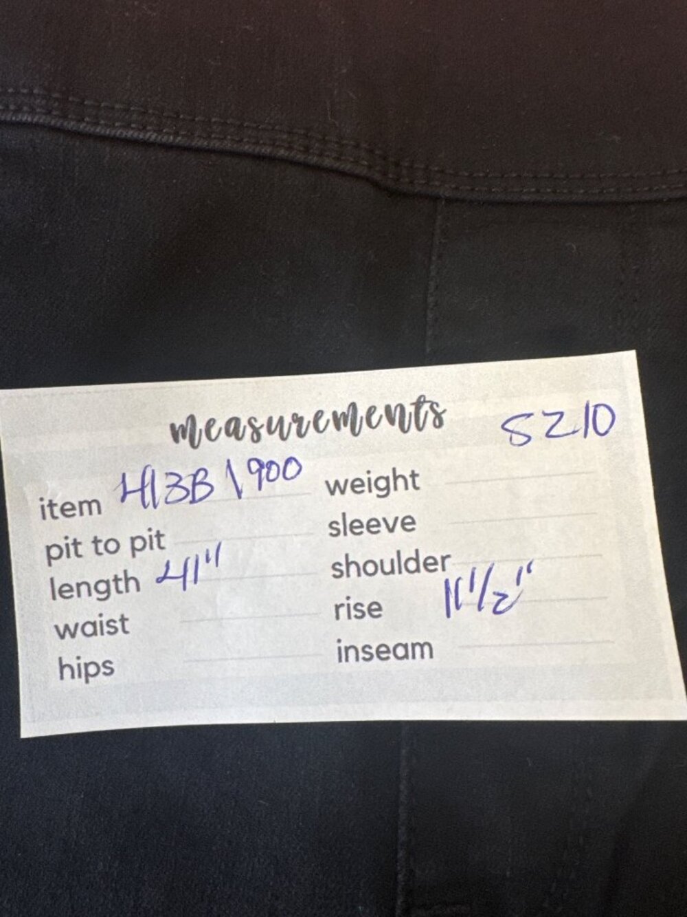 New Gloria Vanderbilt Size 10 Amanda Black Pull-On Slimming Stretch Pants - Picture 5 of 14
